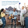 thumbnail image 4 of Portable Bluetooeh Speaker Wireless Mini IPX7 Waterproof Speaker 24H Playtime 360° Stereo Surround Sound Bass Small Speakers for Outdoor Travel(Blue), 4 of 10