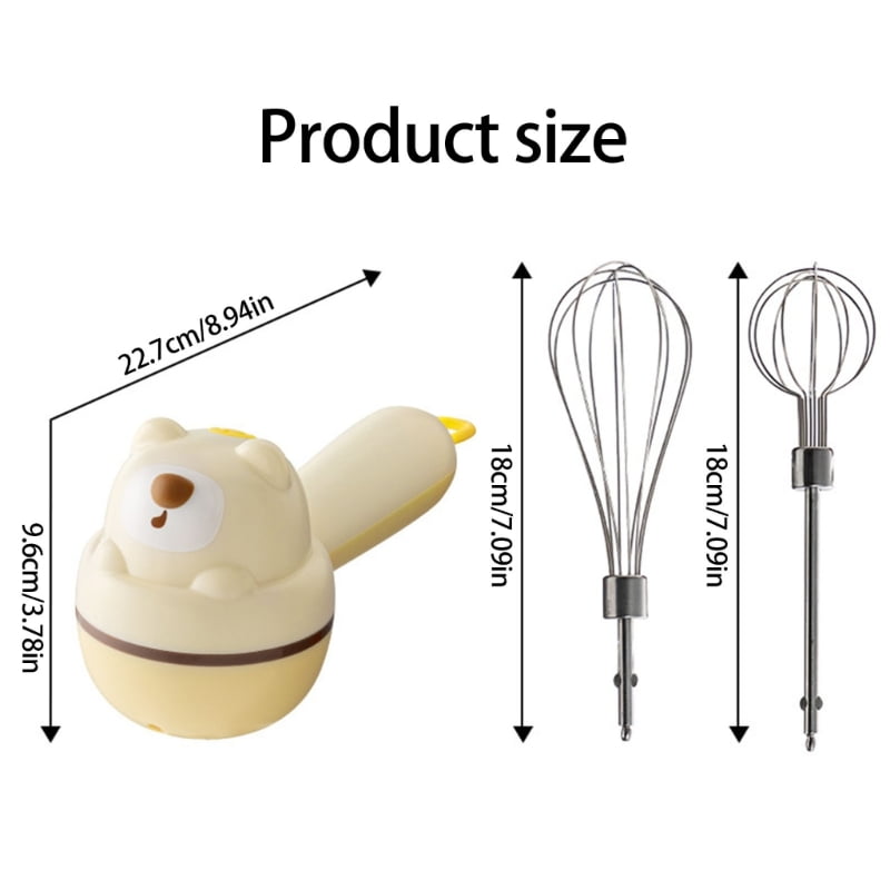 Rechargeable USB Eggs Beater Kitchen Tool Cordless Hand Blenders Electric Whisks