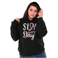 thumbnail image 5 of Breast Cancer Survivor Slay Every Day Hoodie Sweatshirt Women Brisco Brands S, 5 of 6