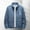 29#Blue, variant on Men's Lightweight Polar Fleece Jacket Full Zip Antistatic Casual Coat Soft Warm Outwear with Zipper Pockets