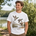 thumbnail image 2 of Mallard Duck Graphic T-Shirt, Unisex Wildlife Bird Illustration Tee, 2 of 8