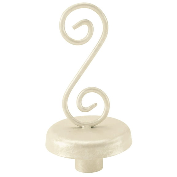 SSWBasics Boutique Ivory S-Shape Finial for Dressmaker Forms