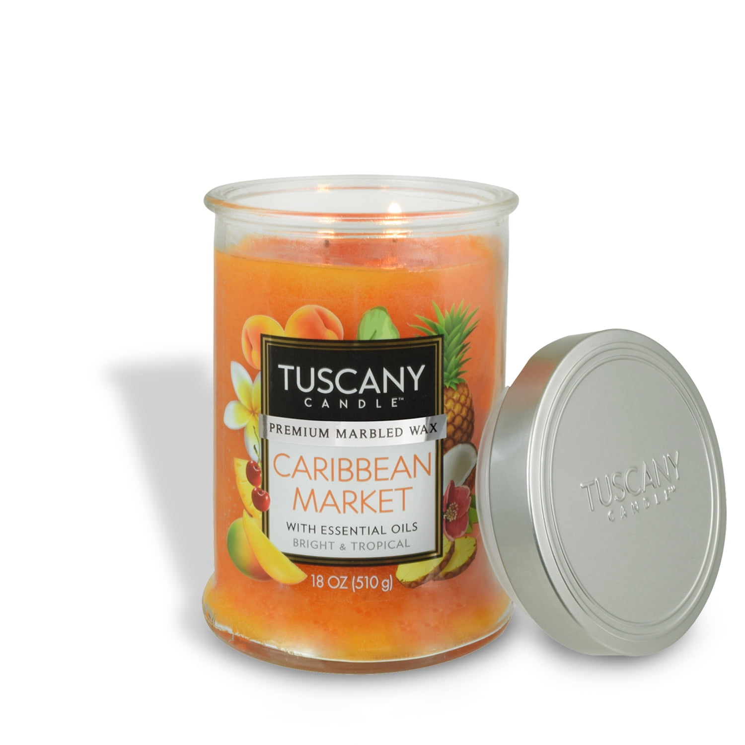 Caribbean Market® Long-Lasting Scented Jar Candle (18 oz)
