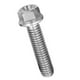 thumbnail image 4 of Tornillos de cabeza hexagonal con brida métrica, paso de rosca de 1,0 mm para bicicletas y motocicletas M6 x 25, 4 of 9