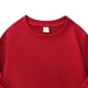 thumbnail image 4 of Blusas y camisas de manga larga con cuello redondo para niños, sudadera deportiva informal de color liso con cuello redondo y manga larga para niñas, top de poliéster, 4 of 5
