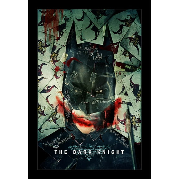 BATMAN THE DARK KNIGHT - 11x17 Framed Movie Poster