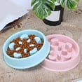 thumbnail image 3 of XBASW Pet Bowl Dog Cat Bowl Plastic Bowl Slow Feeder Reusable Food Dishes Feeder Bowl for Small Medium Large Dog Cat-1Pcs, 3 of 7