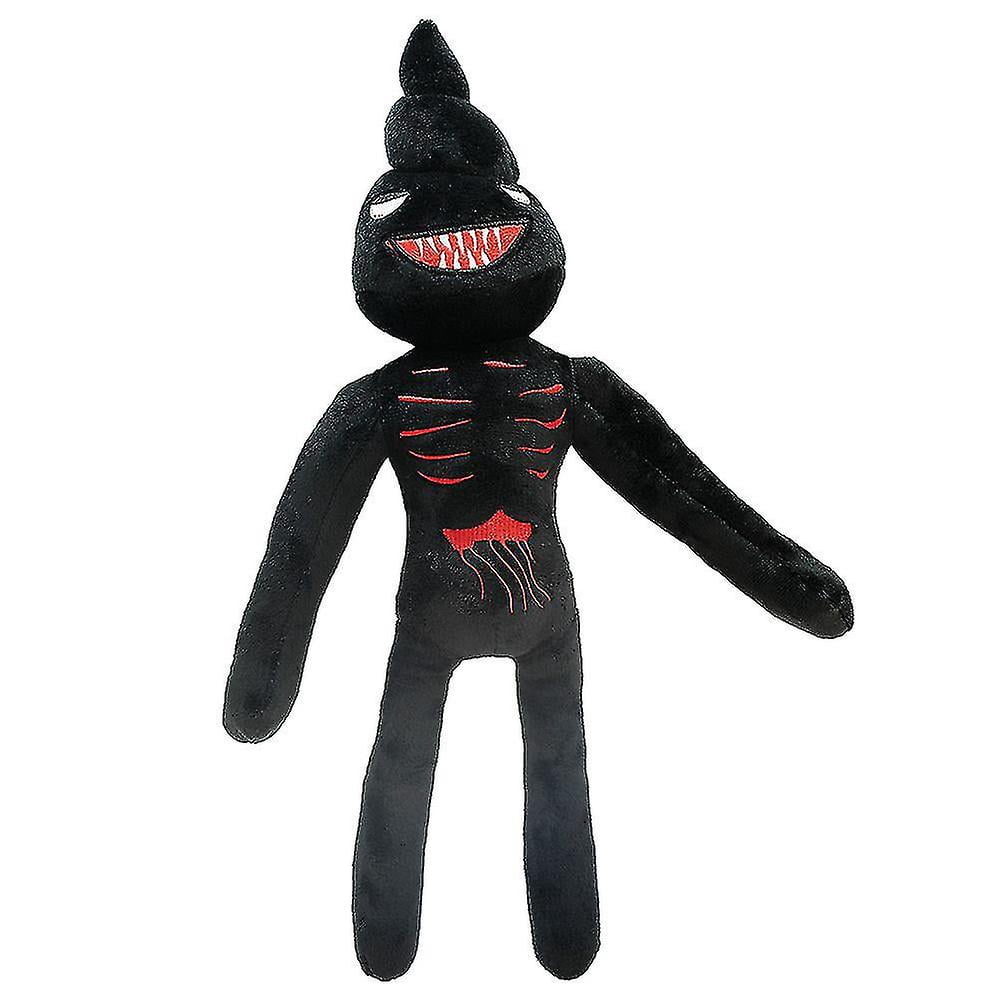 30-55cm Siren Head Plush Toy White Black Sirenhead Stuffed Doll