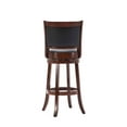 thumbnail image 6 of Boraam Augusta 29in. Swivel Wood Bar Stool, Cherry Finish, 6 of 7