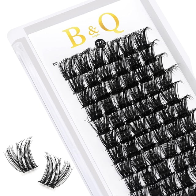 B&Qaugen Easy Fan Volume Lashes C-0.03-11 B&Qaugen Easy Fan Lashes 0.03 Extensiones de pestañas C Curl Mega Lash Extension Negro mate B&Q Easy Volume Fan Lashes 9 a 25 mm (C-0.03,11 mm)