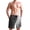 Black and White Tie Dye, variant on Dailycode Men's Quick Dry Swim Trunks Beach Shorts Casual Summer Board Shorts with Pockets, Black and White Tie Dye