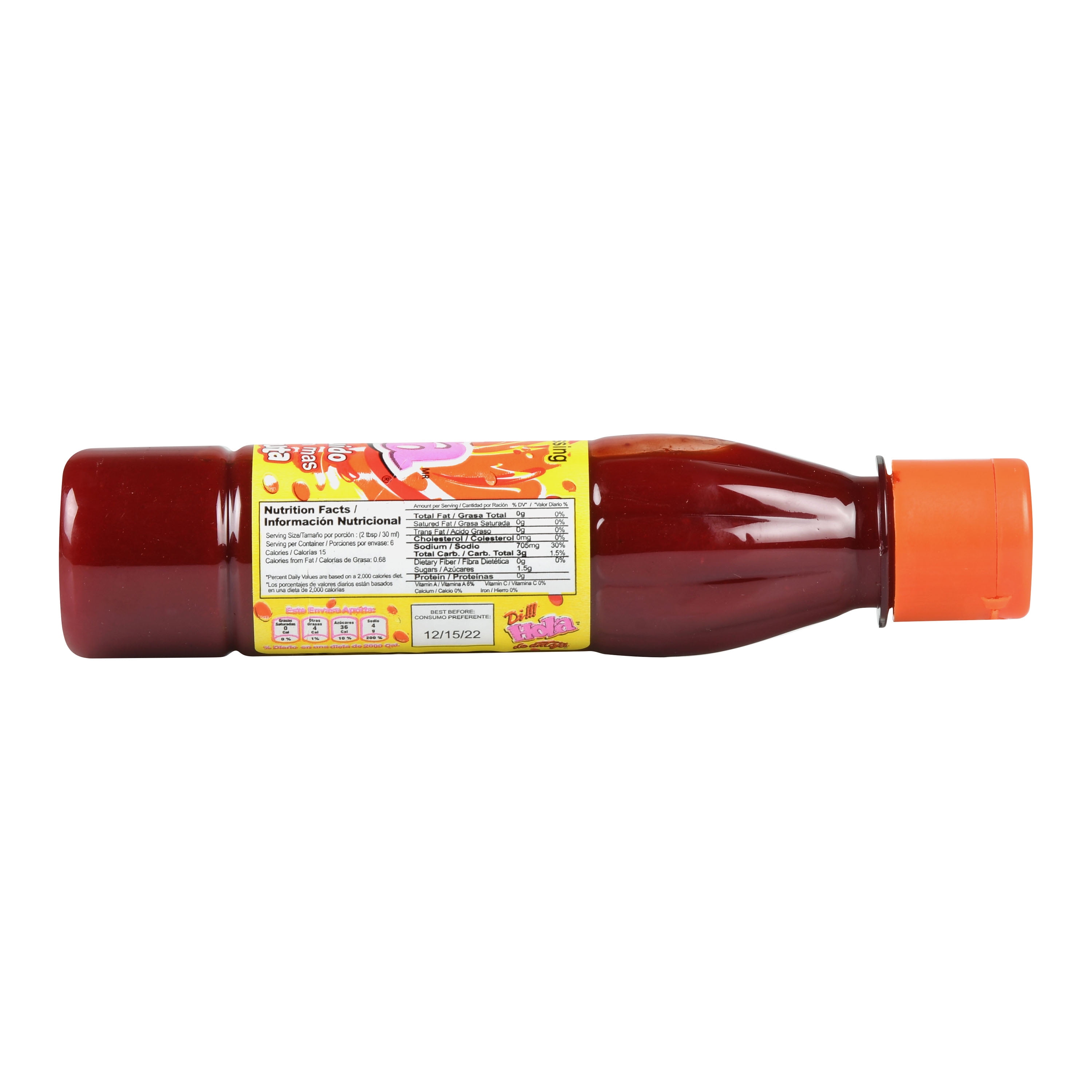 HOLA Liquid Chamoy Salsa, 12.34 oz