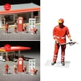 thumbnail image 5 of Accesorios de gasolinera en miniatura a escala 1/64, decoración de escritorio, diseño de escenario Auxiliar de gas para hombres, 5 of 5