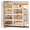 Gray, variant on Foldable Storage Cabinet - 5 Layer Organizer, Dark Brown, Portable Closet for Clothes, Toys, Books - Space Saving, Easy Assembly, Durable