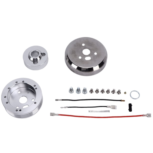 A01-56P, Kit De Espaciador De Volante De Alta Dureza De 5 Y 6 Orificios Para Trabajo Pesado Adaptador De Buje De Volante Reemplazo De Metal Para Todos Los Modelos 1969-93 Para ANGGREK Steering Wheel Hub Adapter