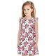 thumbnail image 1 of Balery Rose Flowers Camisón de princesa para niñas, pijama de algodón con mangas abullonadas, suave y bonito.-XX-Large, 1 of 6