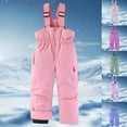 thumbnail image 3 of YUEHUA Kids Snow Bib - Waterproof Insulated Winter Wear Bib Overalls Ski Suits for Girls and Boys, 12-13 Years, 3 of 5