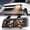Left-Clear lens Black Housing Amber Reflector, variant on CROSSDESIGN Clear Lens Headlight Right Side Fit for Chevy Express 2003-2019/GMC Savana Van 2003-2019