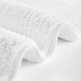 thumbnail image 4 of 100% Cotton Tufted 3000 GSM Reversible Bath Rug 20x30" White Ultra Plush Dense Machine Washable Bathroom Rug, 4 of 11
