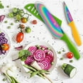 thumbnail image 3 of Tomodachi by Hampton Forge, Rainbow Titanium 10 Piece Cutlery Set with Blade Guards, 3 of 4