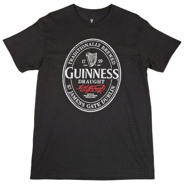 Guinness Guinness 856637-2xlarge T-Shirt Logo Classique Draught - 2TG
