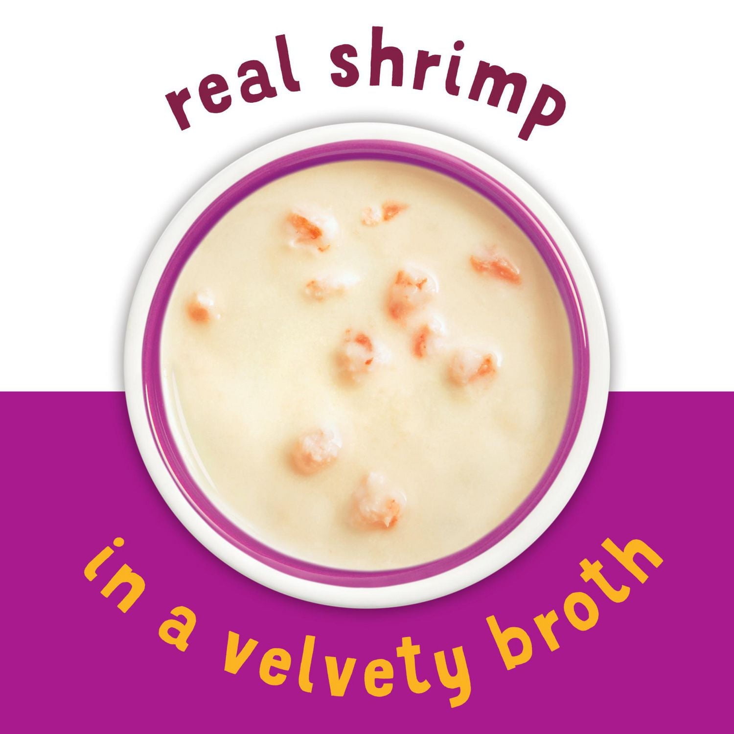 Friskies Lil' Soups with Shrimp in a Velvety Chicken Broth, Cat Treats 34 g, 34 g