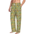 thumbnail image 6 of Logiee Taco Print Pajama Pants for Men,Men’s Pajama Bottoms,Mens PJ Pants with Pockets & Button Fly-3X-Large, 6 of 6