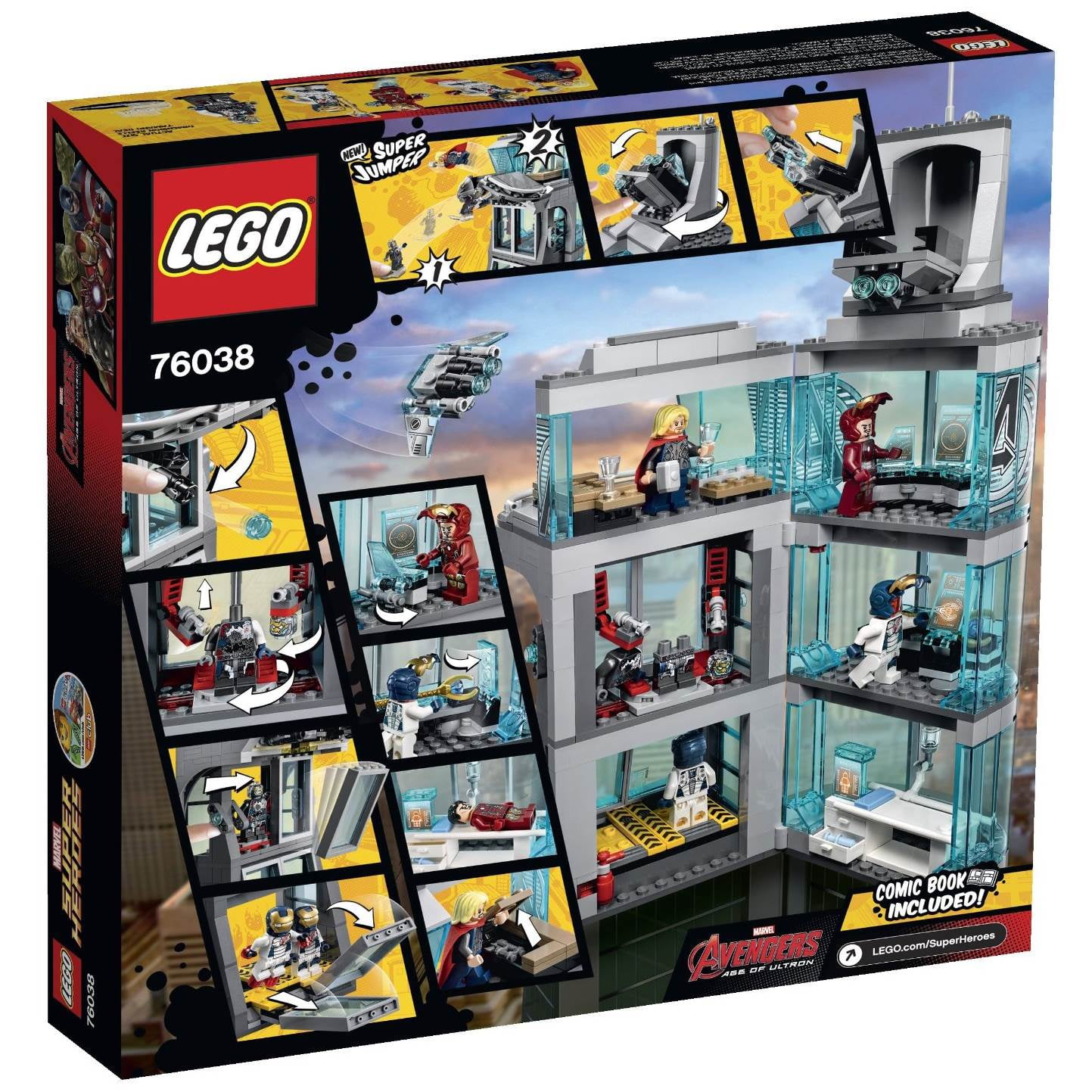 LEGO Super Heroes Attack on Avengers Tower Walmart