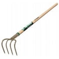 thumbnail image 2 of Truper 30024 Tru Tough 4-Tine Forged Cultivator, 5-Inch Head, 54-Inch Wood Ha..., 2 of 2
