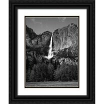 Highsmith, Carol 25x32 Black Ornate Wood Framed with Double Matting Museum Art Print Titled - Yosemite Falls Yosemite National Park California