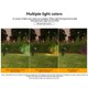 thumbnail image 5 of Focos Solares LED de 9 LED para Exteriores, Luces Solares para Paisajes, IP65, Resistentes Al Agua, Brillo Ajustable para Jardín, Patio, Luz de Color, 5 of 5