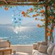 thumbnail image 4 of Star And Seashell Wind Chime Ornaments Woven Dreamcatcher Decorations, 4 of 7