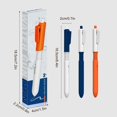 thumbnail image 2 of Funny Water Spray Pen Set, 2-in-1 Retractable Writing and Prank Squirt Pens (2 Pcs Blue), 2 of 7