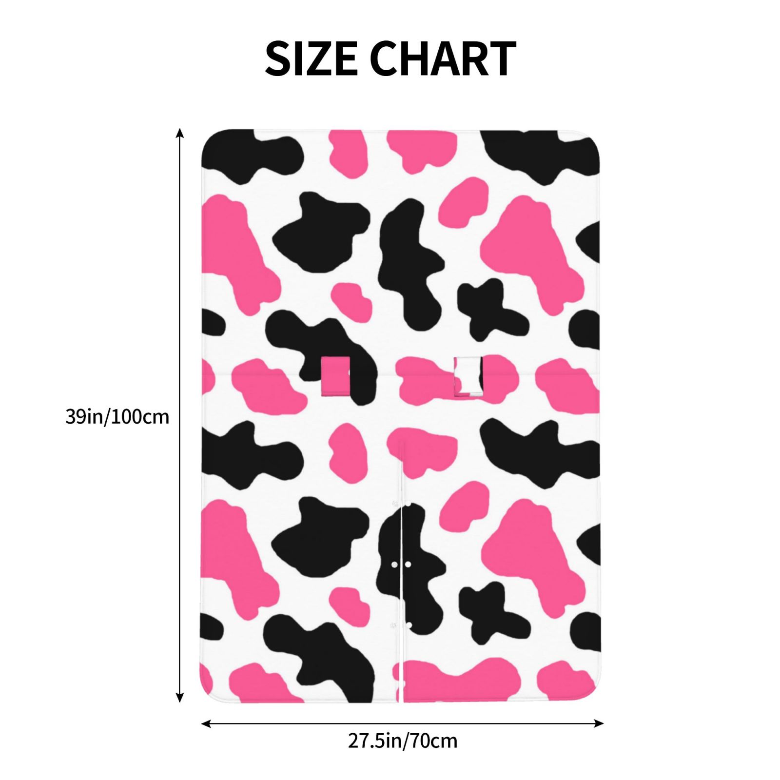 Car Seat Cover Baby - cute black pink cow print Breathable Infant Car Seat Cover for Baby Carseat, Lightweight Comfort Baby Essentials Must Haves Newborn Stuff for Girl Boy