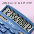 thumbnail image 3 of Up to 65% off! College Calculator Scientific Calculator 12 Digits Large Display And Buttons Clear Large LCD Display Ideal For Office Home And Business Use, 3 of 8