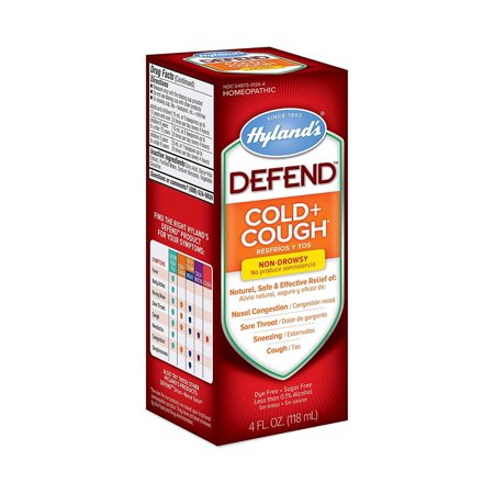 Hylands Homeopathic Hyland's Defend Cold And Cough - 8Ounce