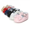 thumbnail image 5 of Xinhuaya Baby Crib Bowknot Dance Baby Girls Shoes Soft Sole Prewalker First Walkers, 5 of 6
