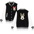 thumbnail image 1 of Sudadera con capucha de los 90 para hombre y mujer, chaqueta de béisbol de Disney, Mickey, Minnie Mouse, ropa con capucha, chaquetas para niño y niña, sudadera, Top para bebé, 1 of 5