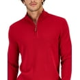 thumbnail image 2 of Club Room Mens Cotton 1/4 Zip Pullover Sweater, 2 of 3