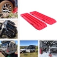 thumbnail image 1 of Yctze Car Non-slip Boards, 2 Pcs Recovery Tracks Sand Traction Snow Off-road Tire Ladder 4WD 10T, 1 of 8