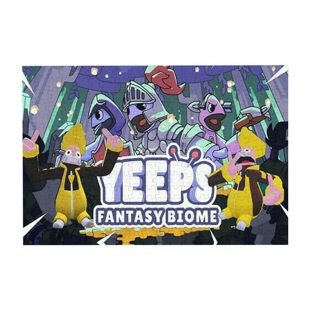 Yeeps Hide and Seek Wooden Picture Puzzle 300 Piece Jigsaw Puzzle for Adults Challenging Puzzle Game Gifts