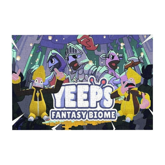 Yeeps Hide and Seek Wooden Picture Puzzle 300 Piece Jigsaw Puzzle for Adults Challenging Puzzle Game Gifts