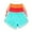 Blue2, variant on ShomPort 3 Piece Athletic Shorts Summer Comfortable Elastic Waist Multicolor Yoga Workout Running Shorts