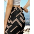 thumbnail image 3 of Womens Casual Wide Leg Pants High Waisted Button Down Straight Long Trousers Palazzo Pants, 3 of 7