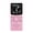 Pink, variant on Electronic Metronome for Piano Guitar Violin Practice with LED Rhythm Light, Headphone Output and Side Sound Wheel