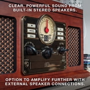 Victrola Quincy Wood Bluetooth Record Player