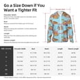 thumbnail image 6 of Picia Turtles And Corals Women's Men's UPF 50+ Sun Protection Hoodie Shirt Long Sleeve SPF Fishing Outdoor UV Hiking Lightweight Shirts-Large, 6 of 9