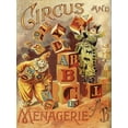 thumbnail image 1 of Circus Menagerie - CANVAS OR FINE PRINT WALL ART PRINT, 1 of 1