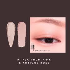 Bobbi Brown Dual Ended Long-Wear Cream Shadow Stick, Platinum Pink & Antique Rose nib