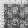 thumbnail image 2 of oneOone Polyester Spandex Black Fabric Geometrical Dress Material Fabric Print Fabric By The Yard 56 Inch Wide, 2 of 4